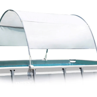 Toldo Parasol para Piscina Estructural Rectangular INTEX